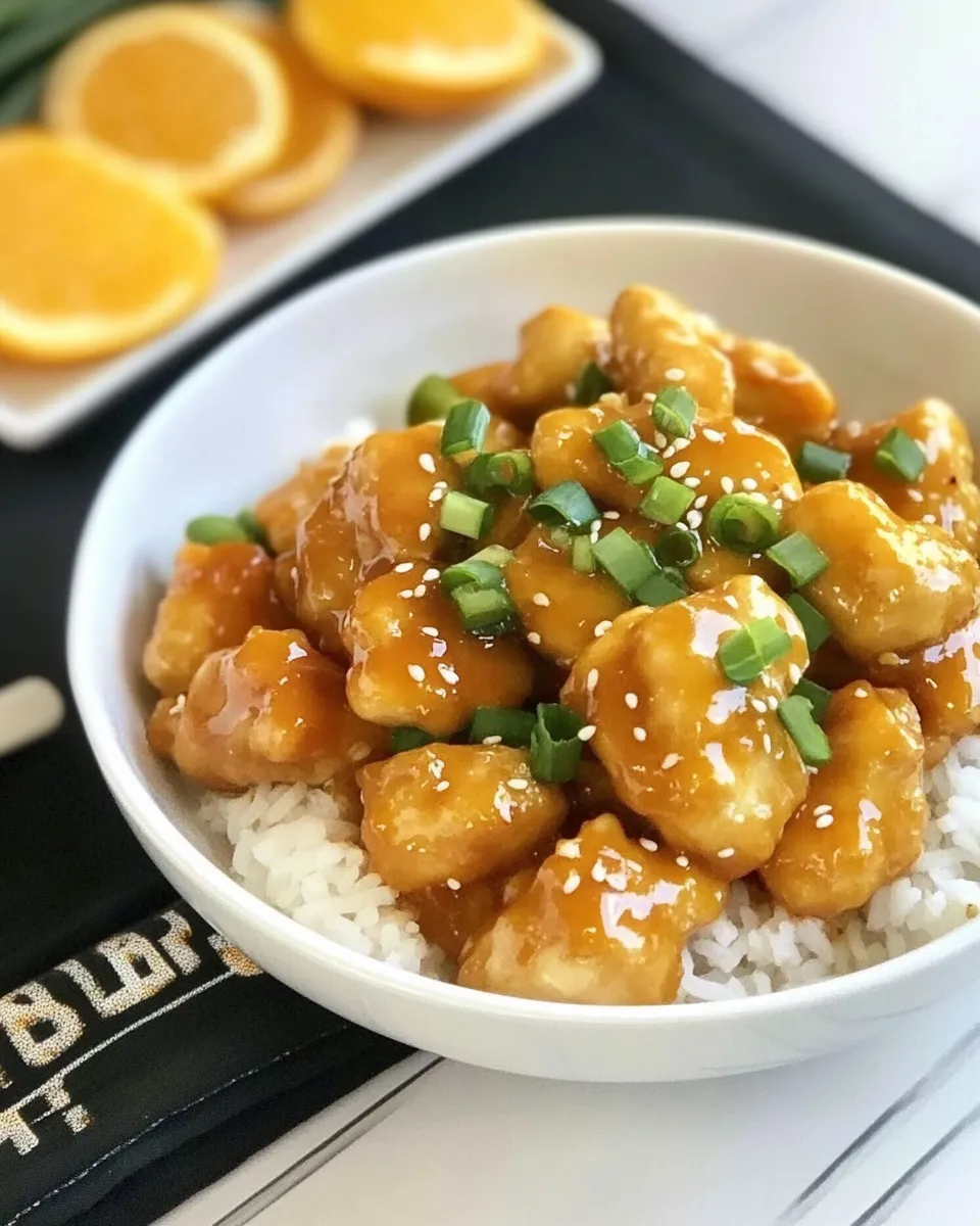 Easy Keto Orange Chicken recipe photo