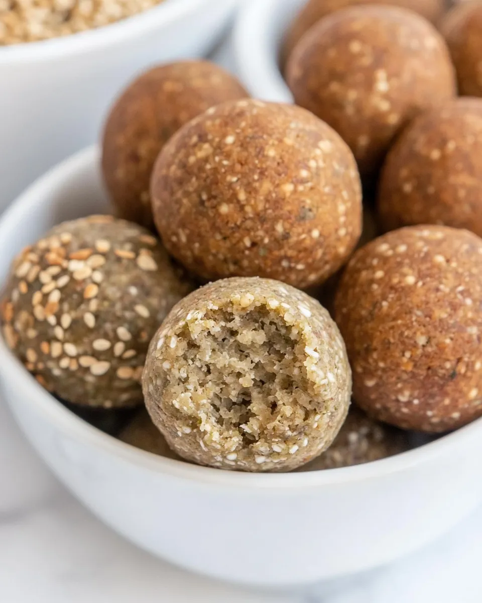 Homemade Keto Protein Balls photo