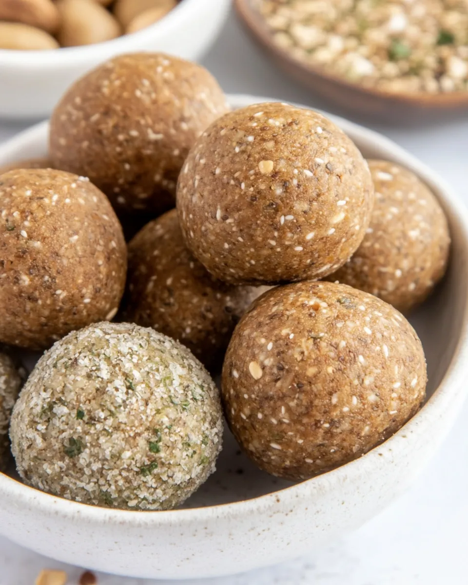 Easy Keto Protein Balls recipe photo