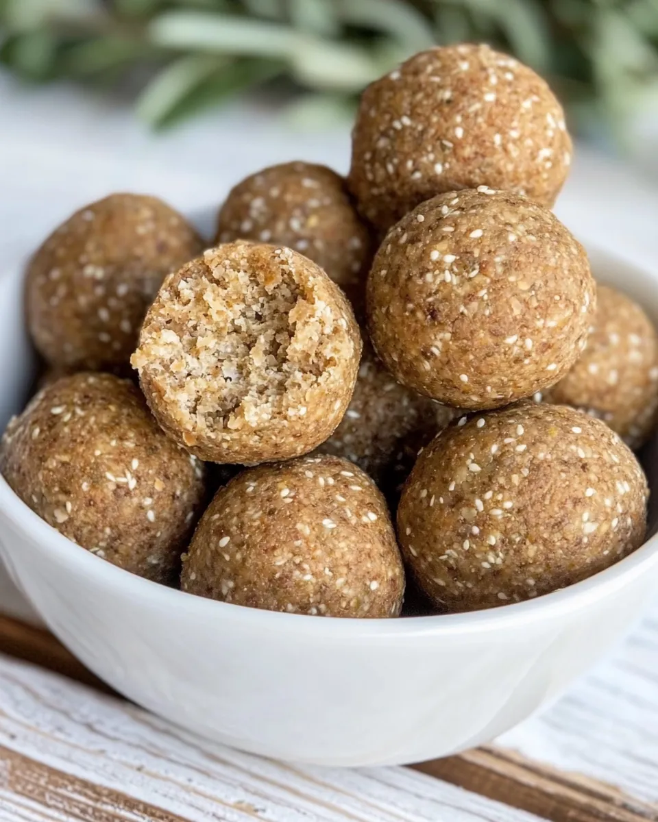 Delicious Keto Protein Balls food shot
