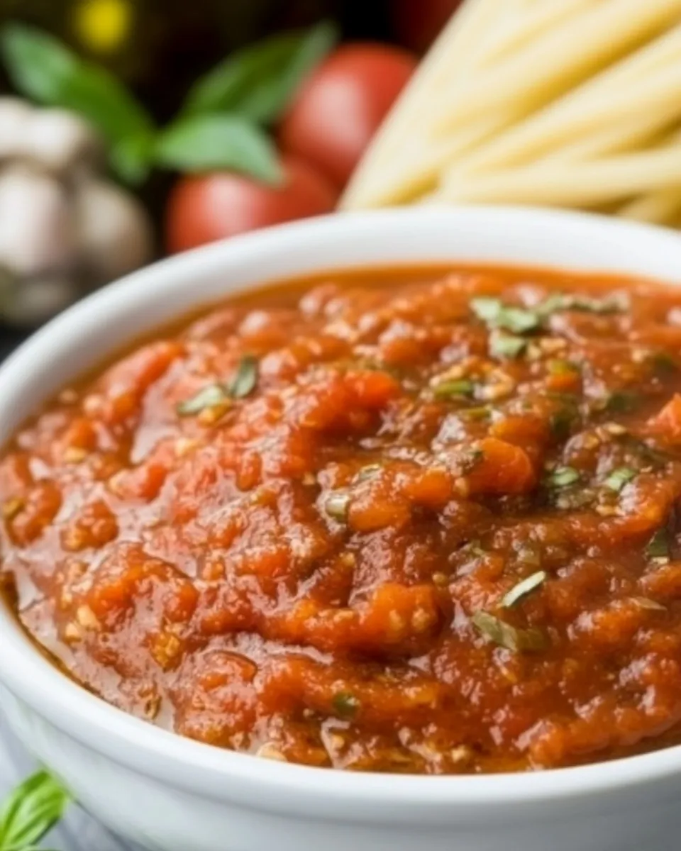 Delicious Keto Spaghetti Sauce shot