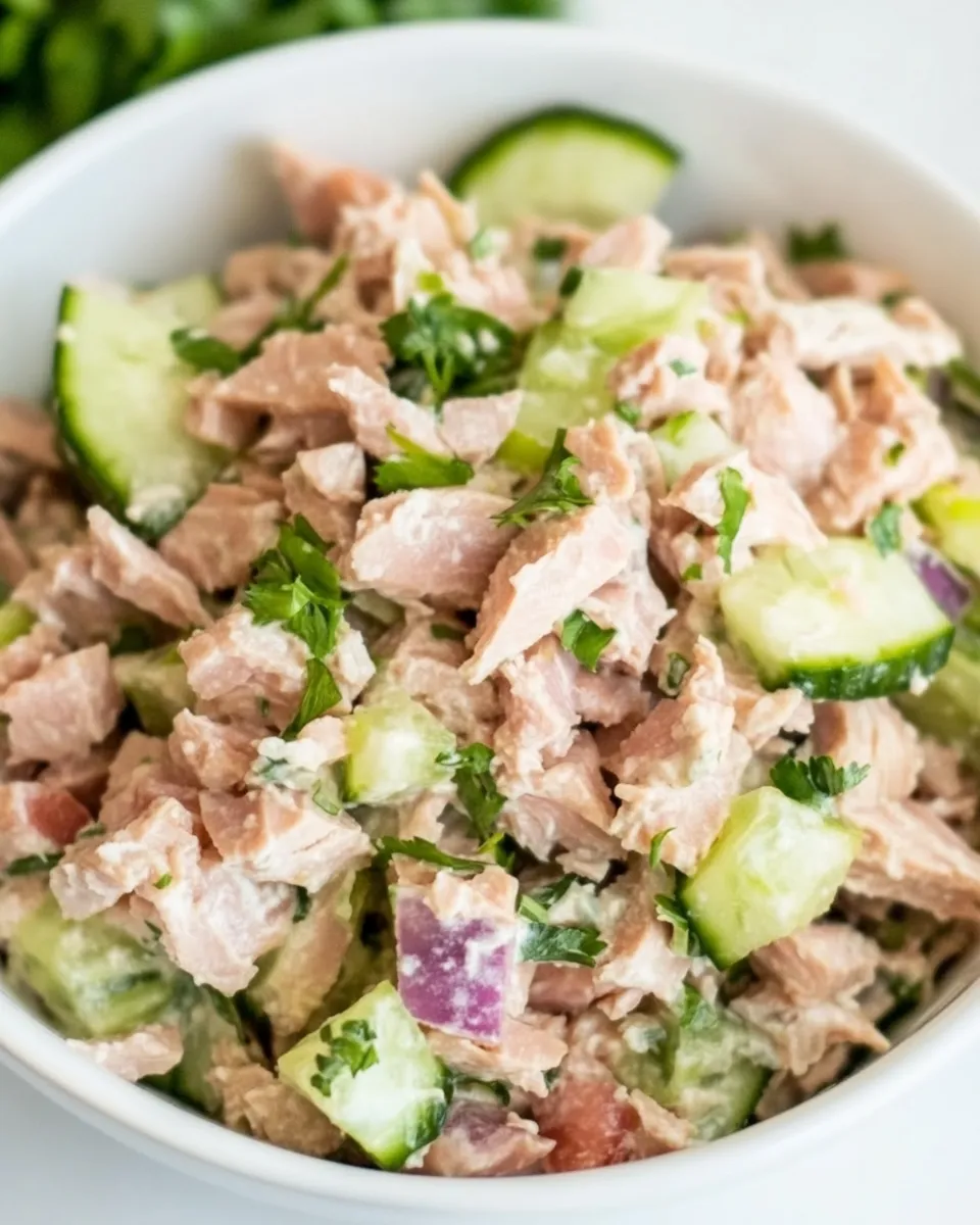 Homemade Keto Tuna Salad recipe photo