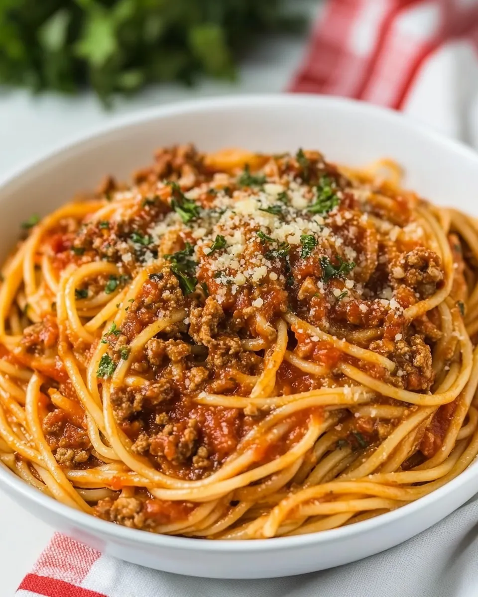 Delicious Kid-Friendly Spaghetti image