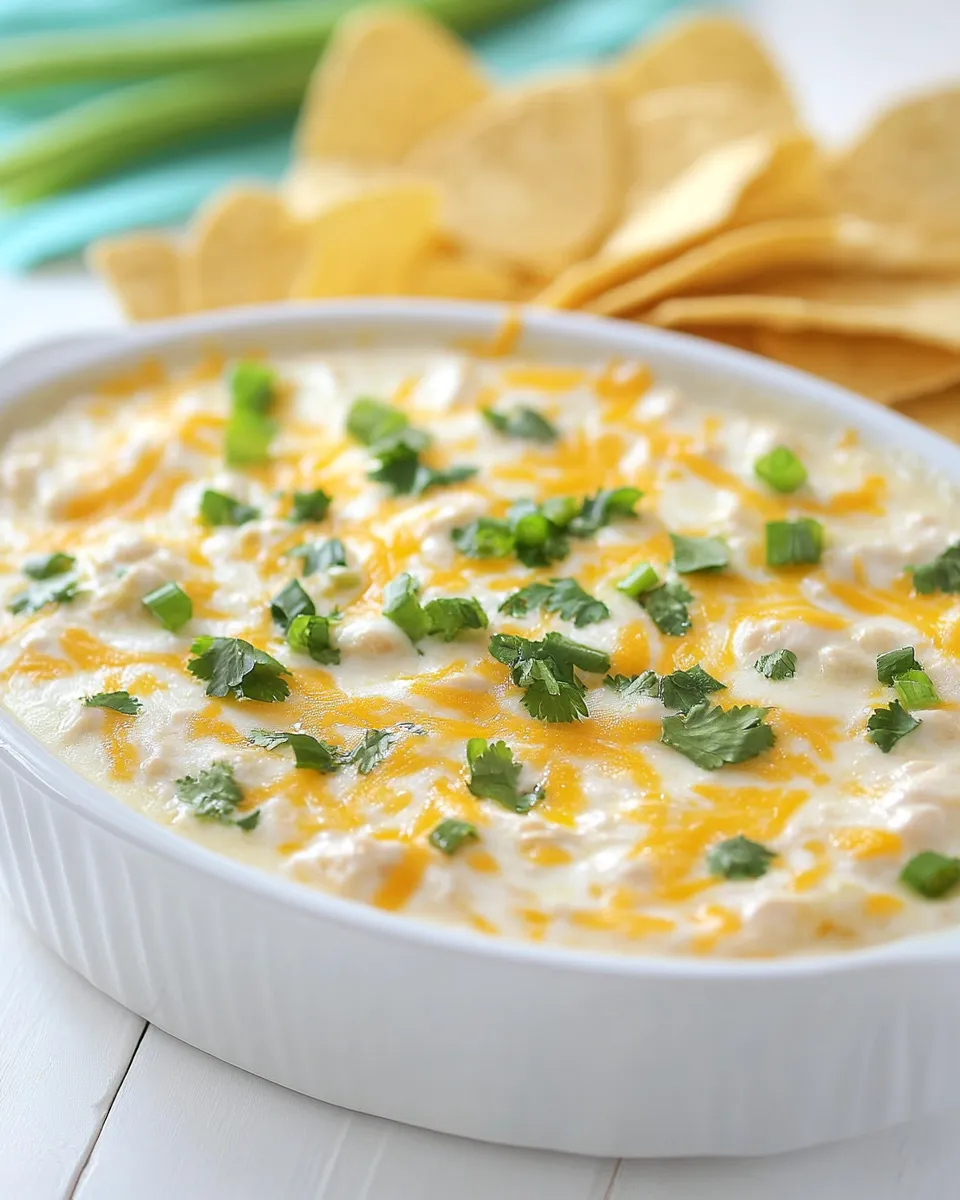 Easy King Ranch Chicken Dip dish photo