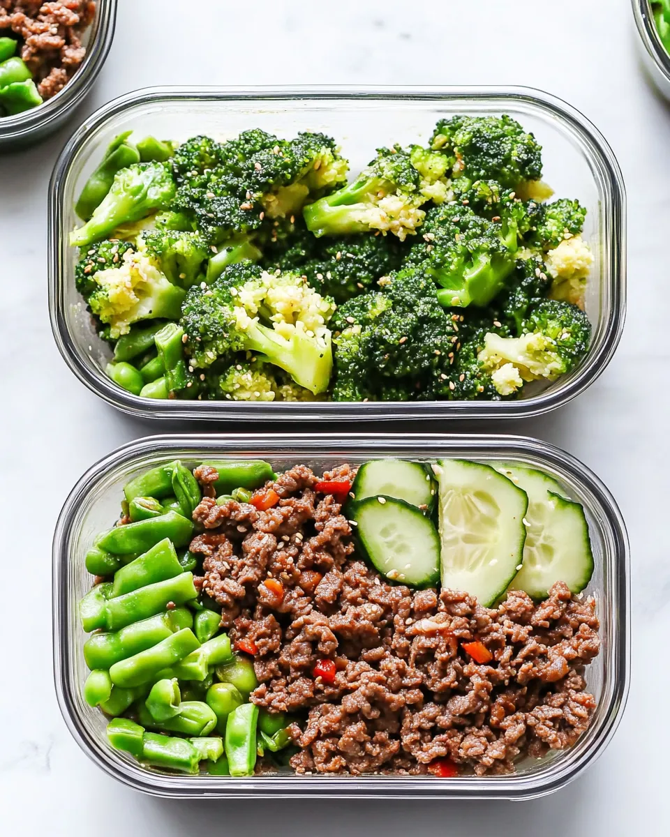 Delicious Korean Beef Meal Prep Bowls dish photo