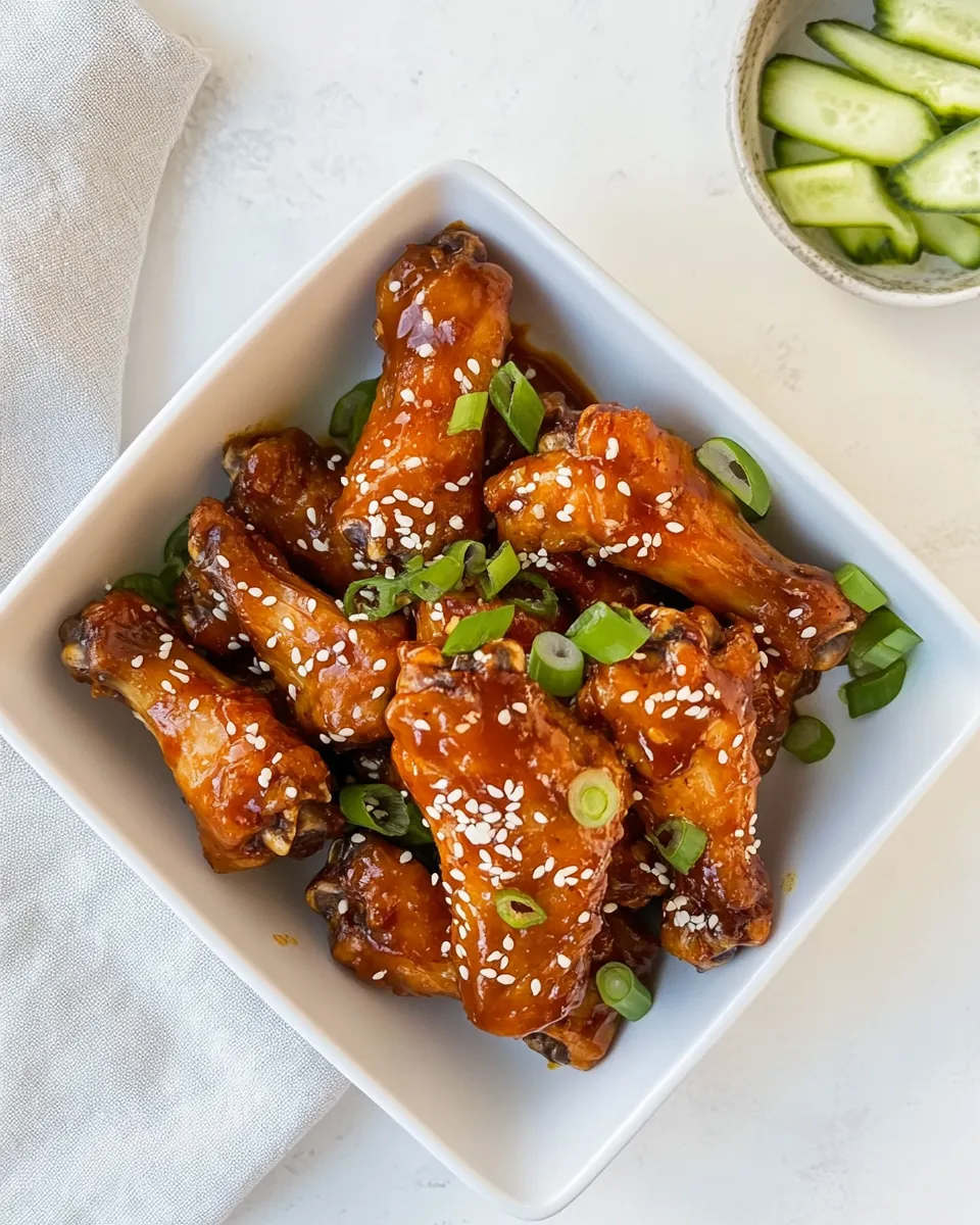 Classic Korean Chicken Wings dish photo