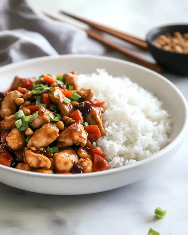 Homemade Kung Pao Chicken (Family Favorite!) recipe photo
