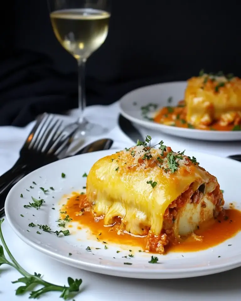 Homemade Lasagna Roll Ups For Two photo