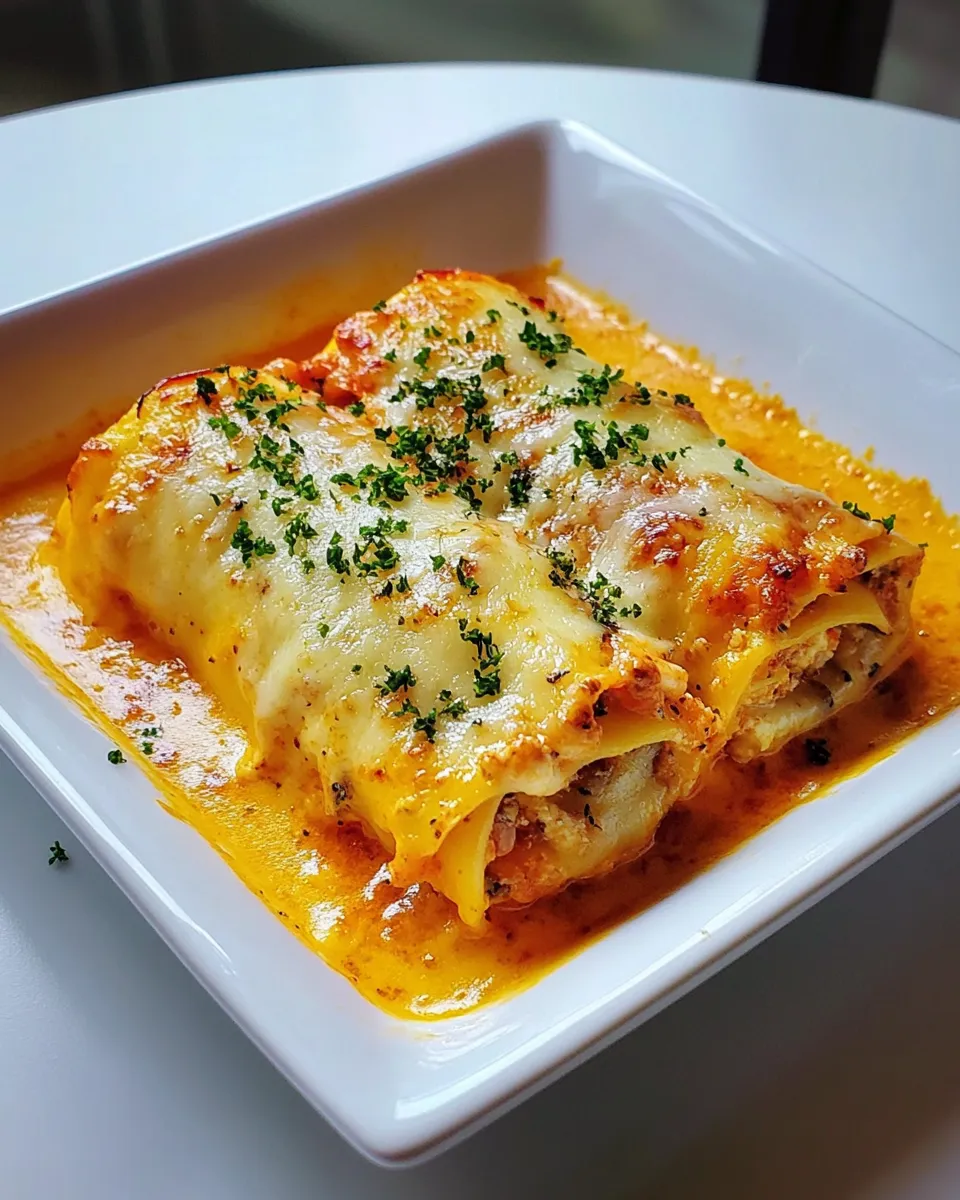 Delicious Lasagna Roll Ups For Two dish photo