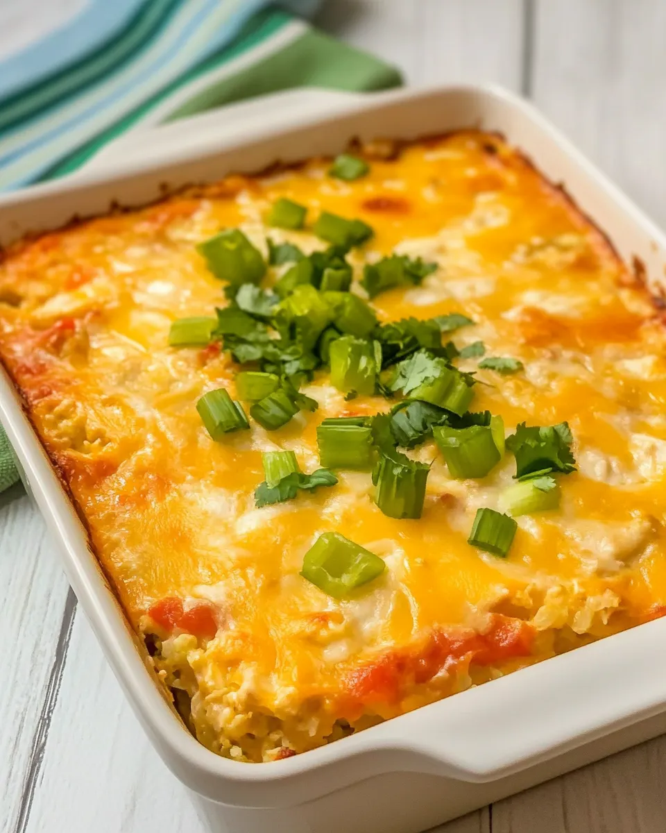 Classic Layered Mexican Casserole with Chicken and Cauliflower Rice image