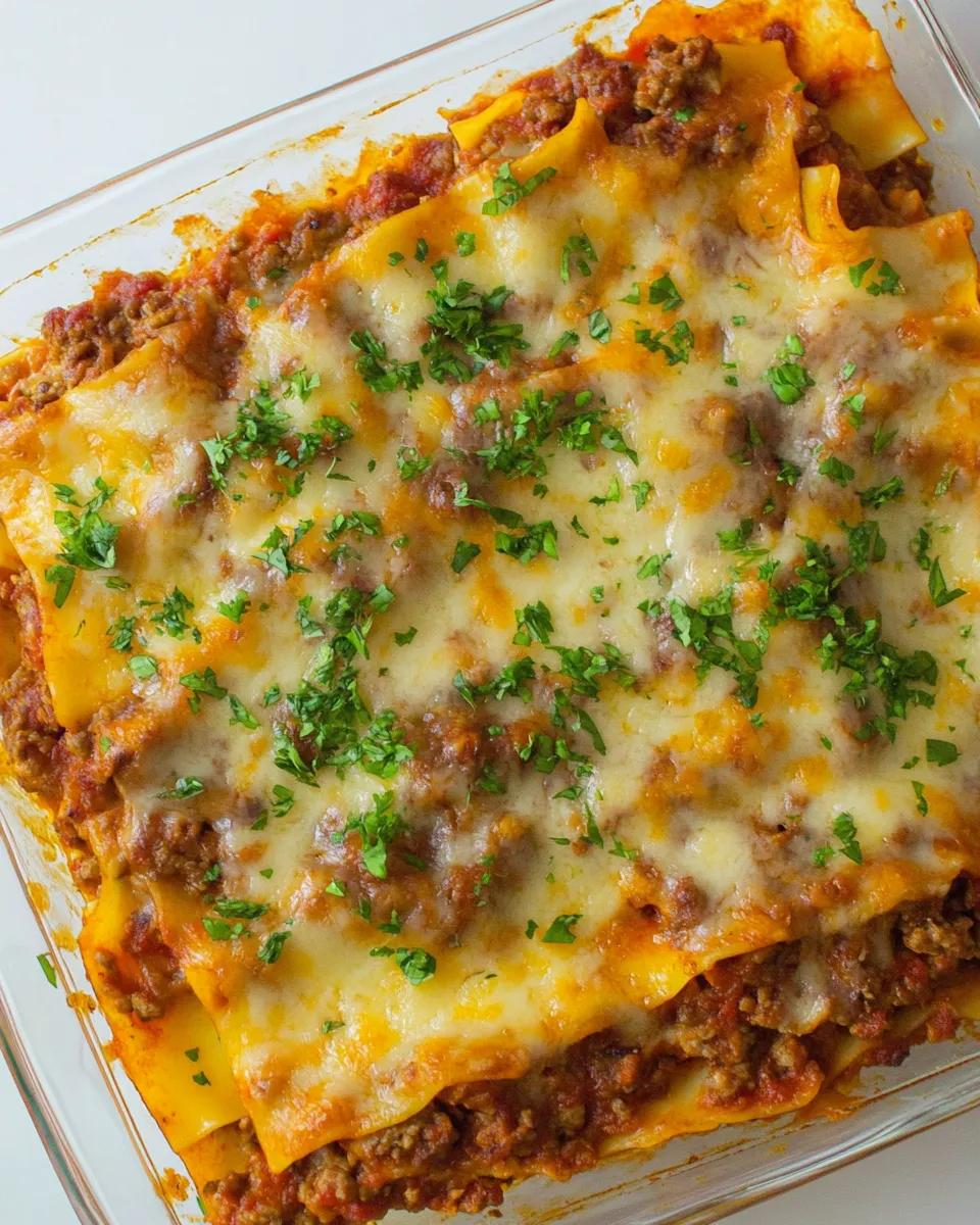 Easy Lazy Low Fat Lasagna photo
