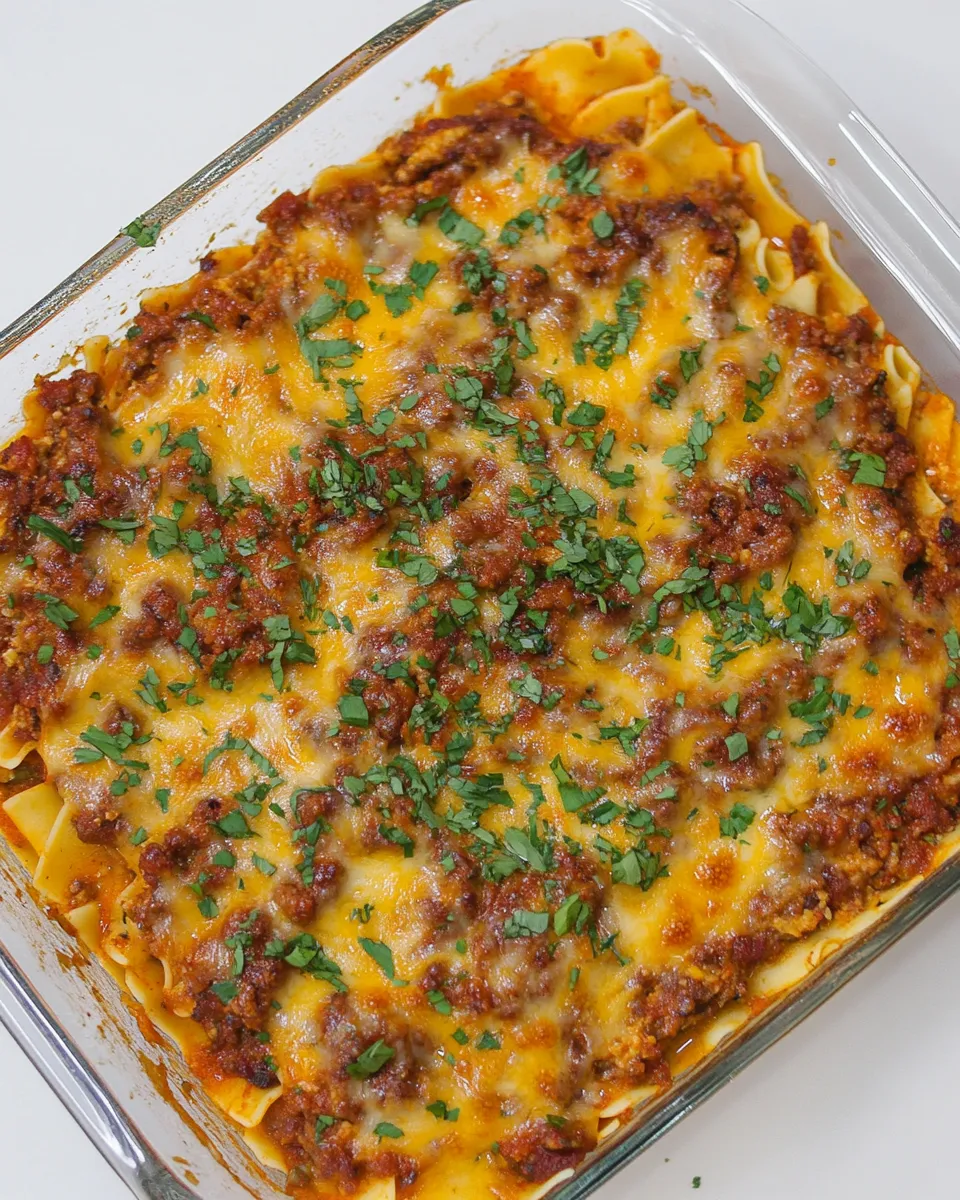 Healthy Lazy Low Fat Lasagna recipe photo