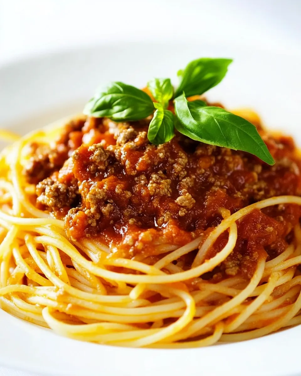 Easy Legendary Spaghetti Sauce Recipe shot