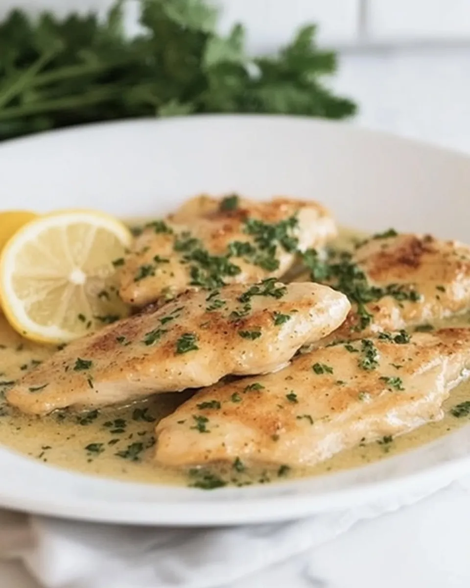 Classic Lemon Butter Chicken Recipe image