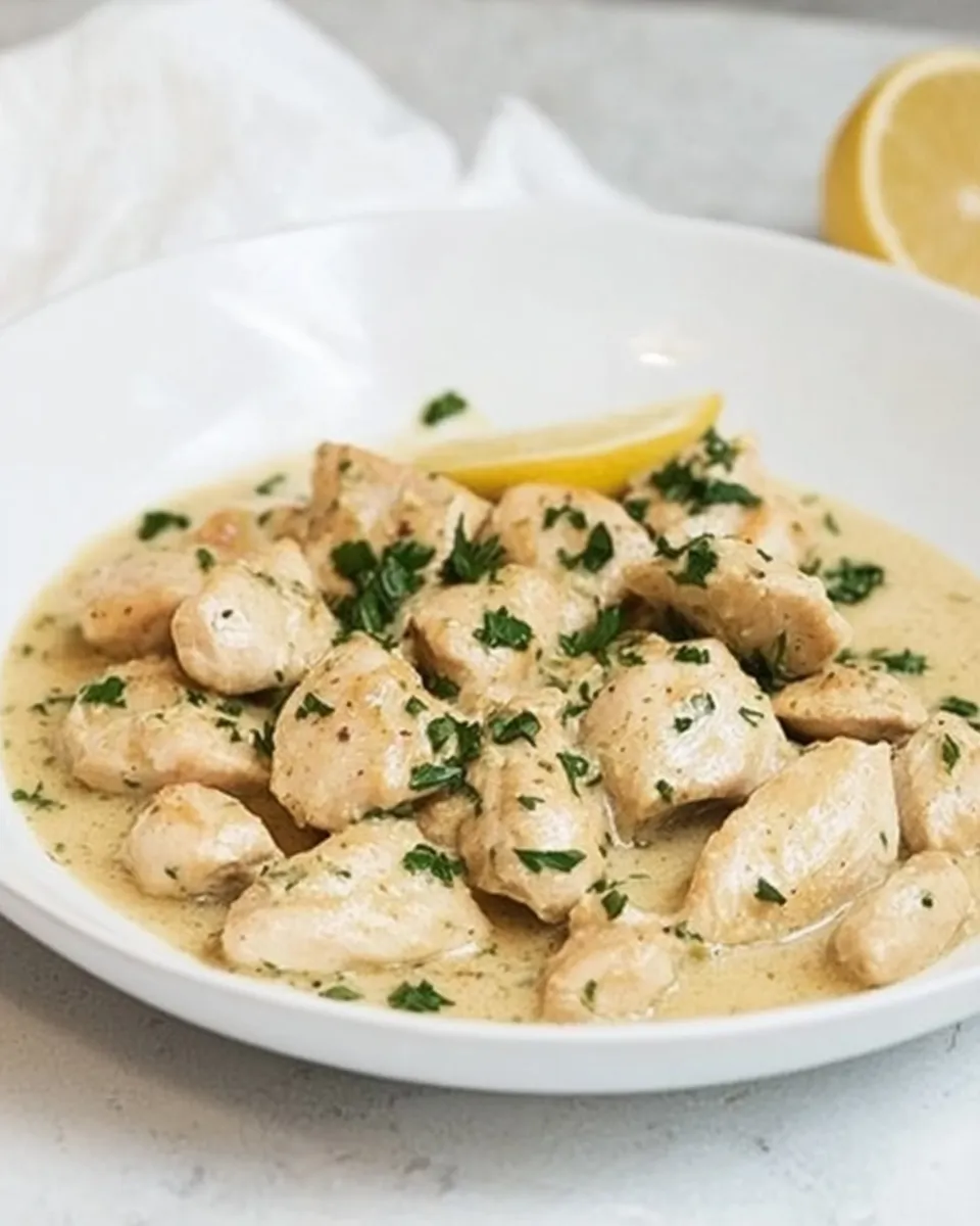 Delicious Lemon Butter Chicken Recipe dish photo