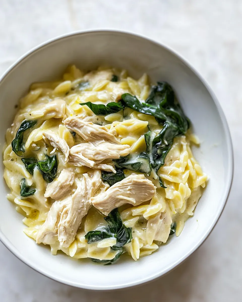 Classic Lemon Chicken Orzo image