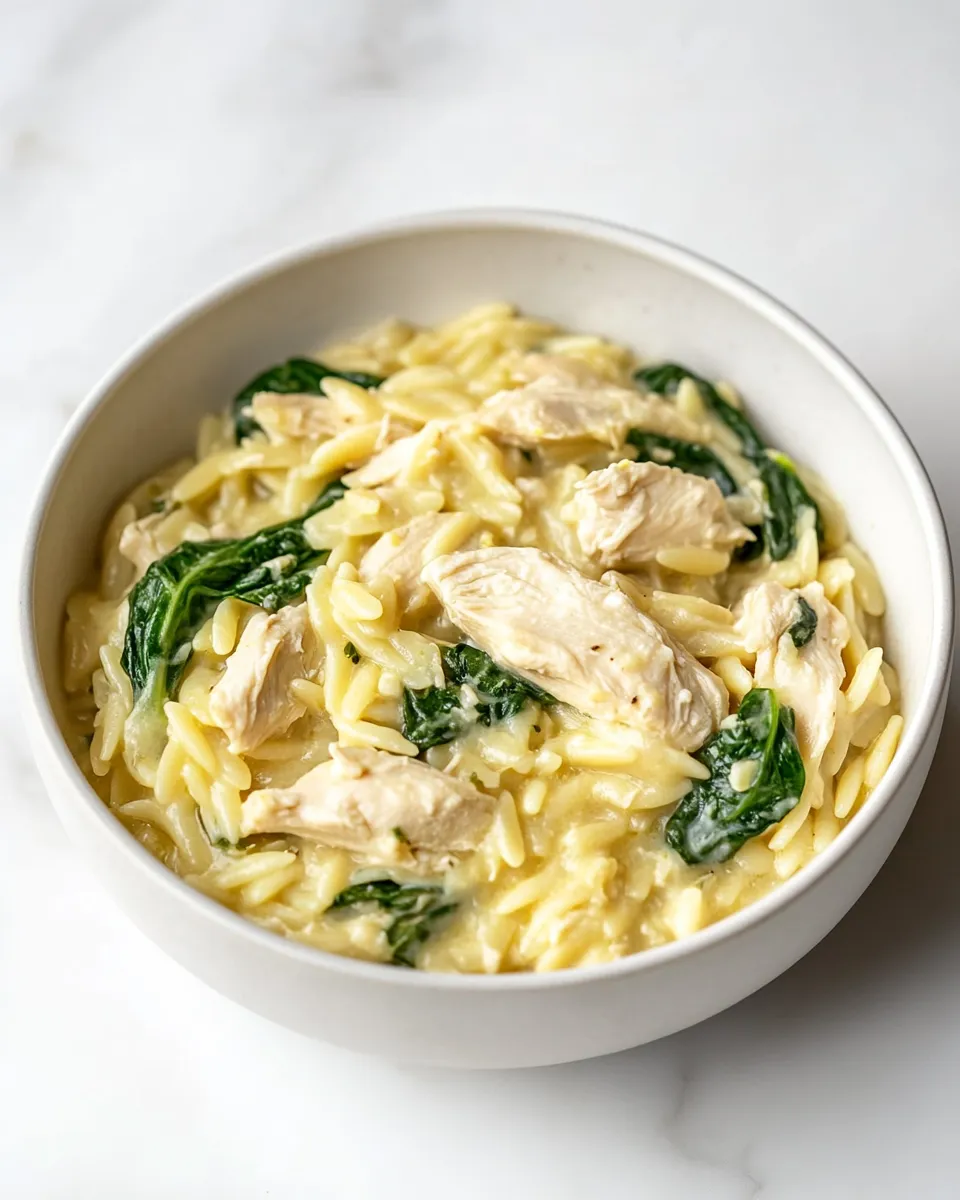 Easy Lemon Chicken Orzo recipe photo