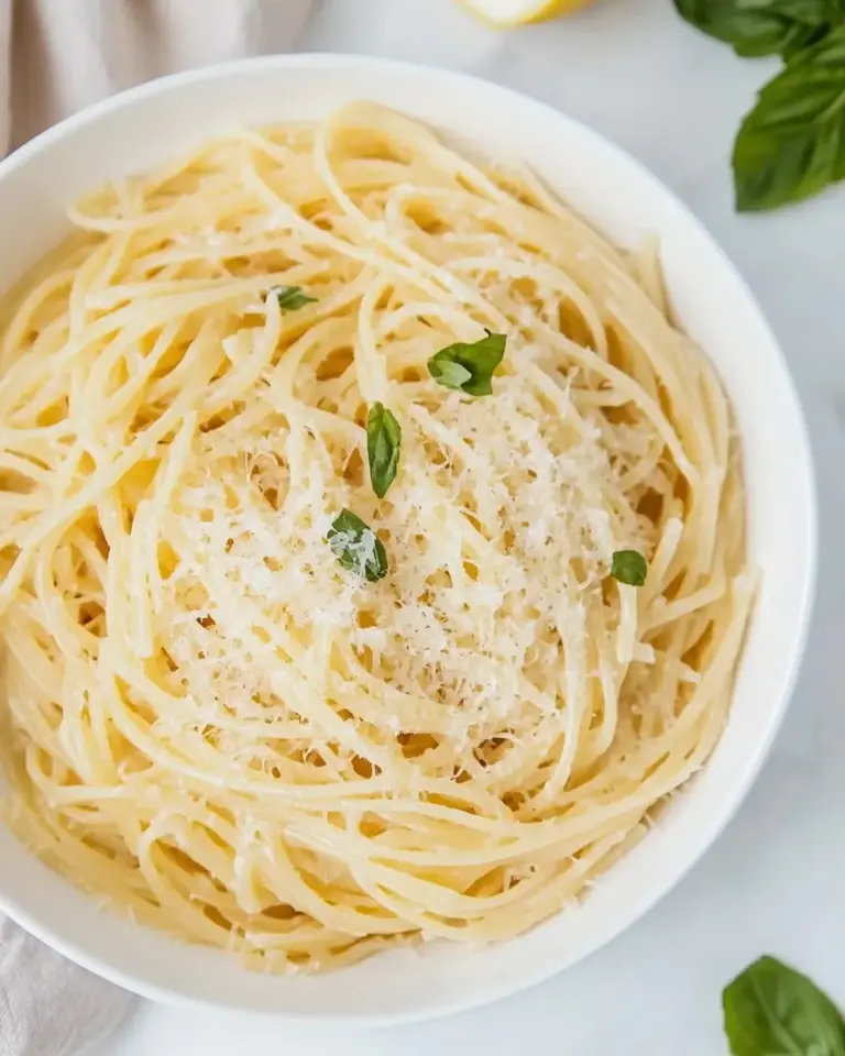 Homemade Lemon Spaghetti Recipe photo