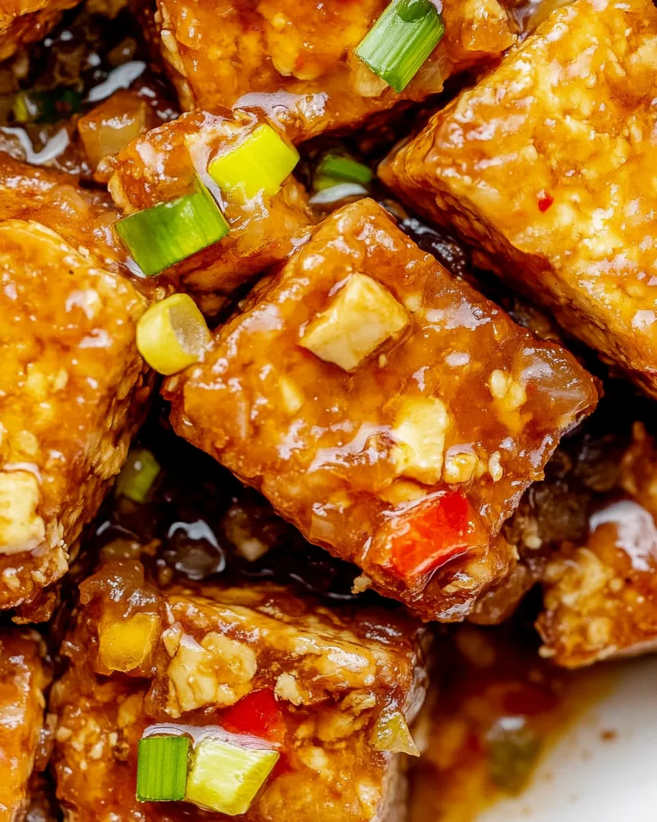 Homemade Lemongrass Tofu recipe photo