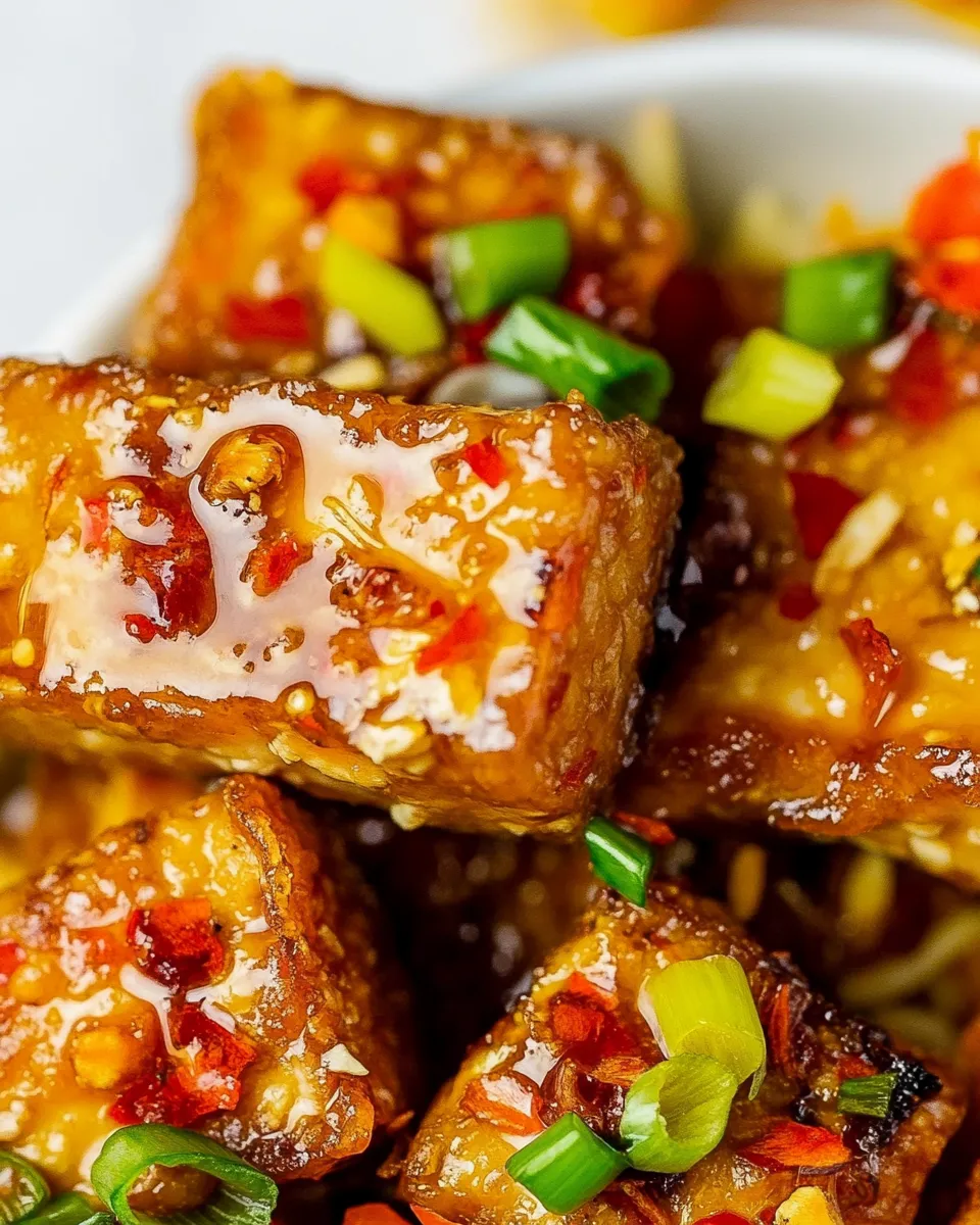 Classic Lemongrass Tofu dish photo