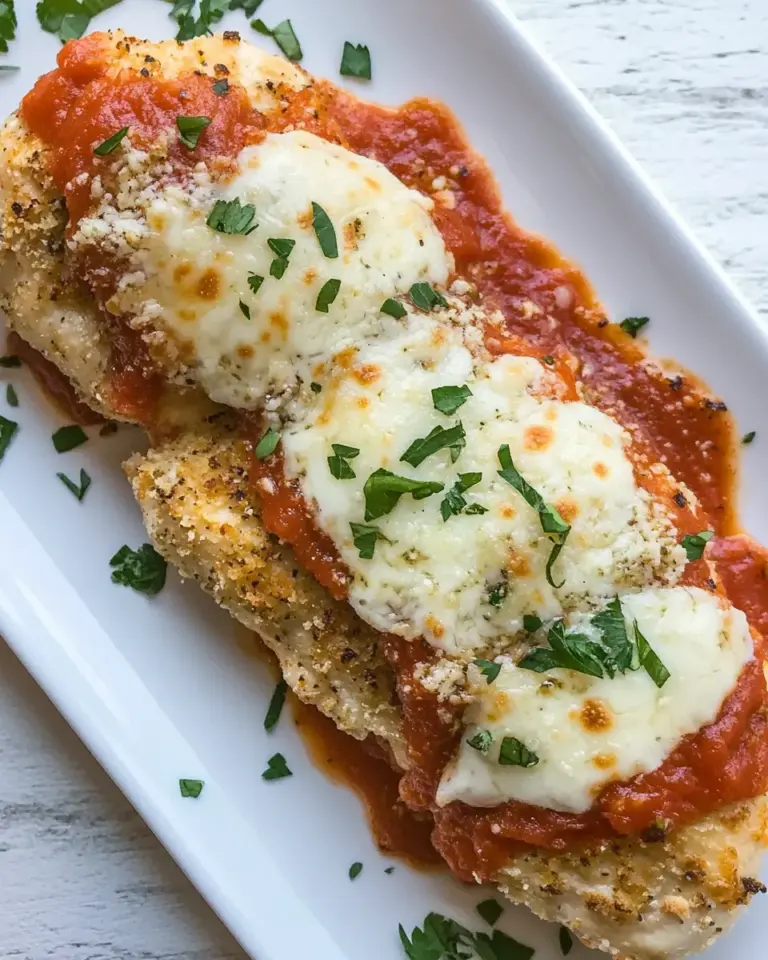 Homemade Light Chicken Parmesan photo
