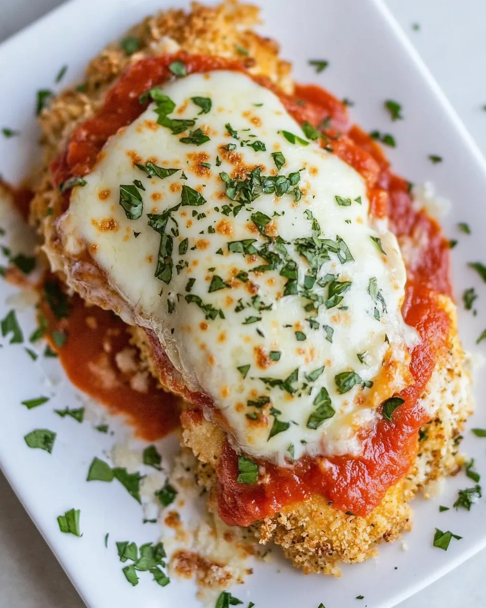 Classic Light Chicken Parmesan image