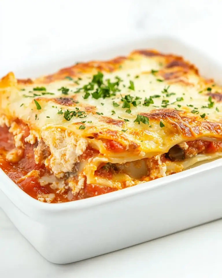 Easy Lightened Up Chicken Parmesan Lasagna photo