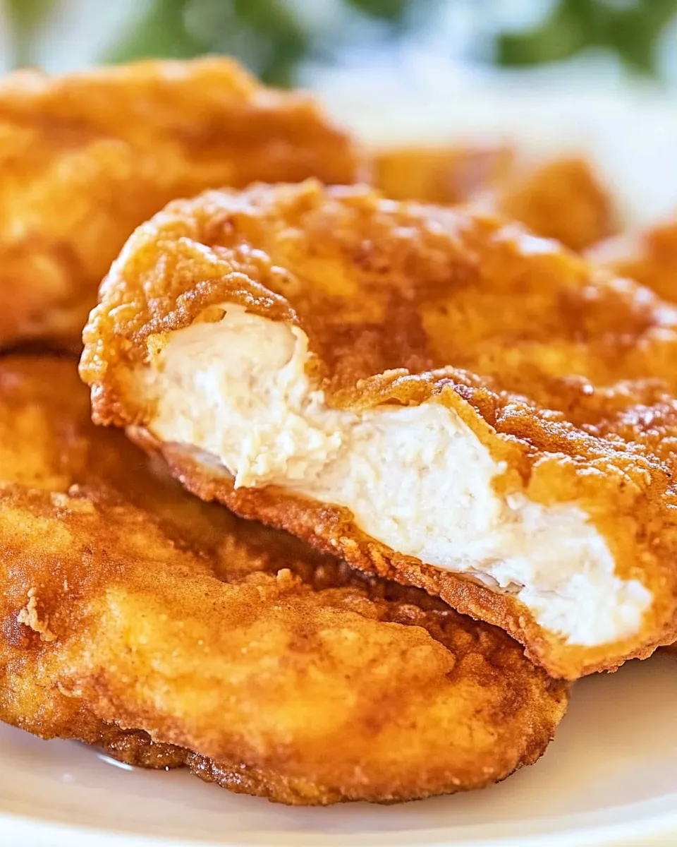 Tasty Long John Silvers Chicken Planks food shot
