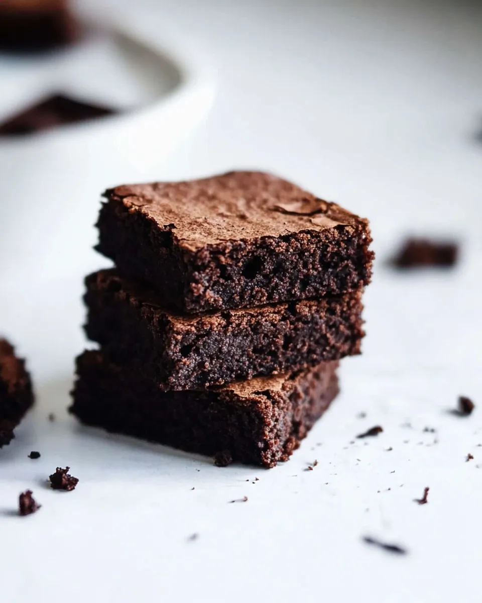 Homemade Low-Carb Protein Brownies recipe photo