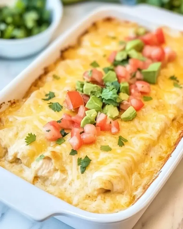 Homemade Low Carb Chicken Enchilada Casserole photo