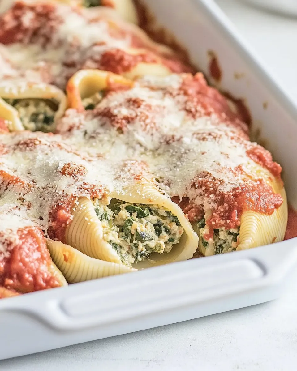 Homemade Low Fat Stuffed Shells photo