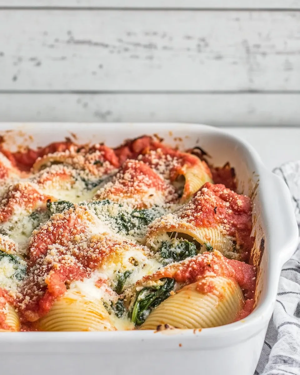 Classic Low Fat Stuffed Shells image