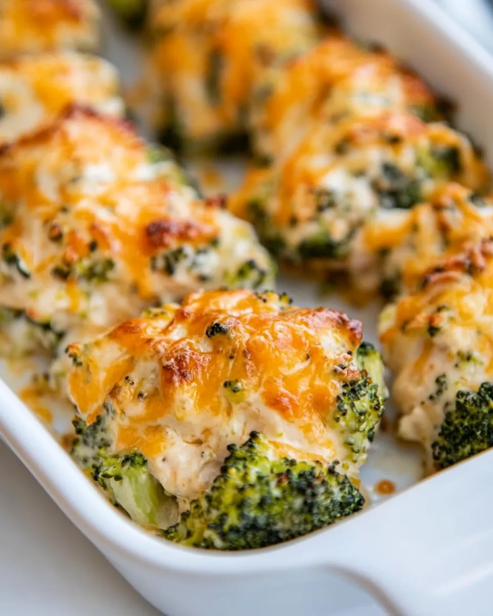 Tasty Macro Friendly Broccoli Cheddar Chicken shot