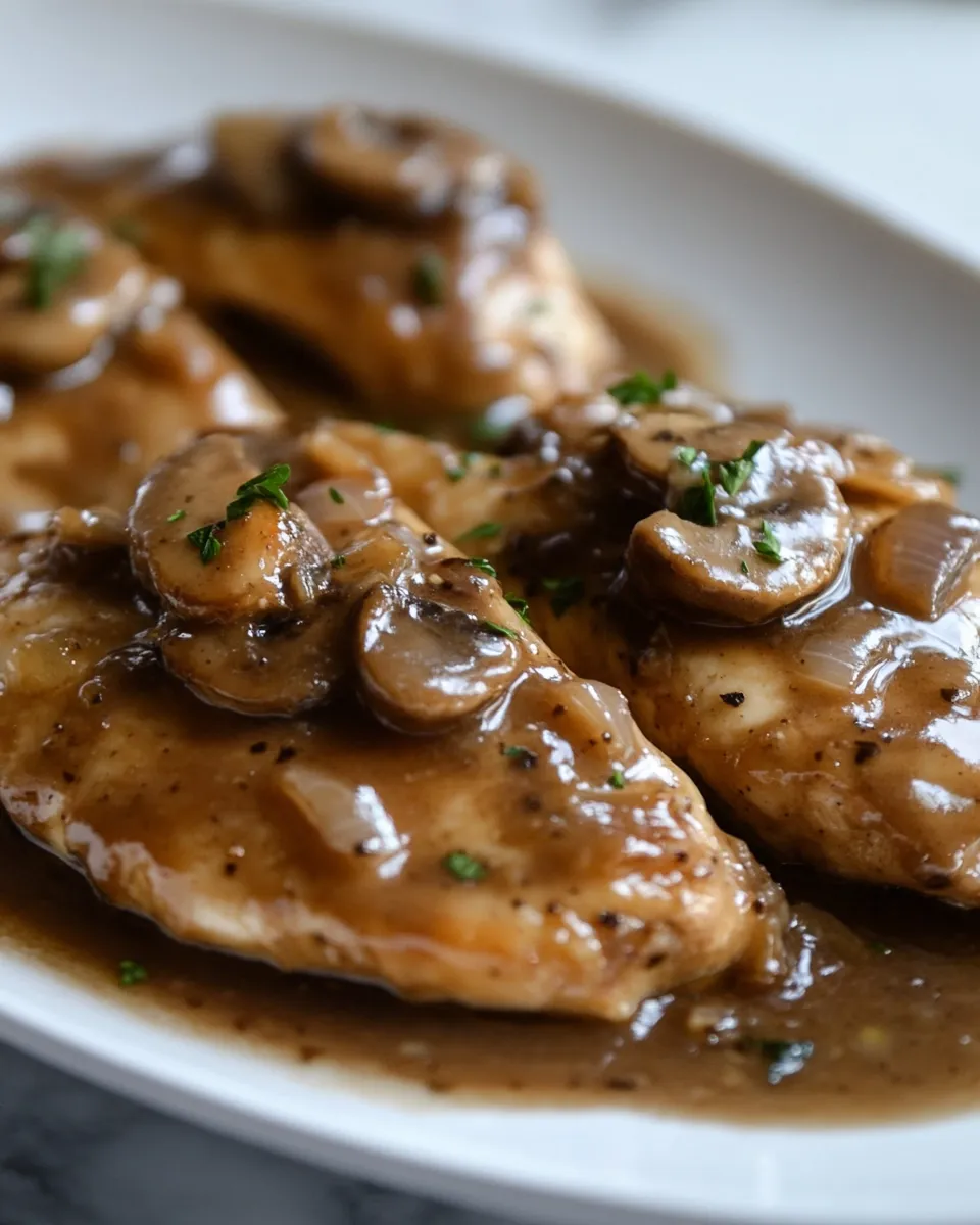 Easy Macro Friendly Marsala Chicken photo