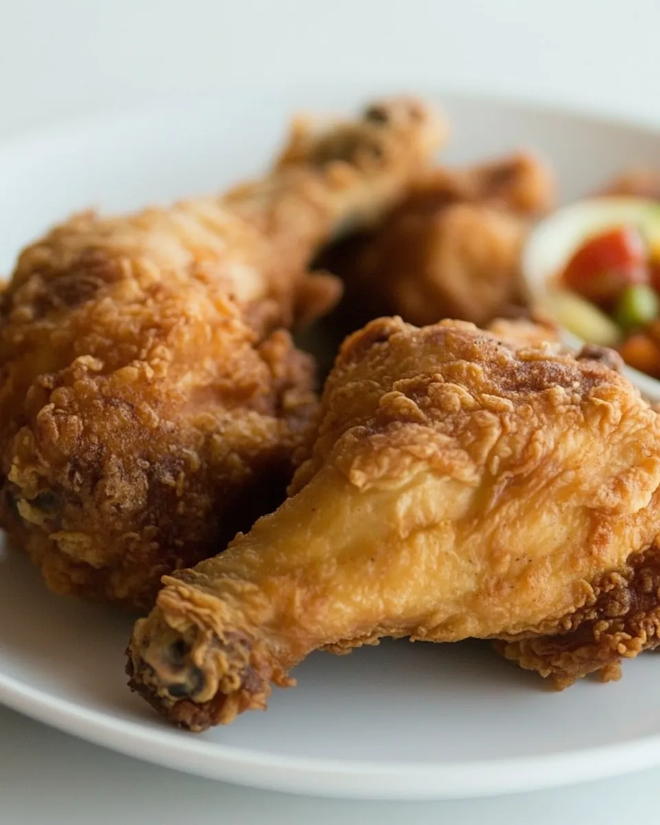 Homemade Malaysian Belacan Fried Chicken photo