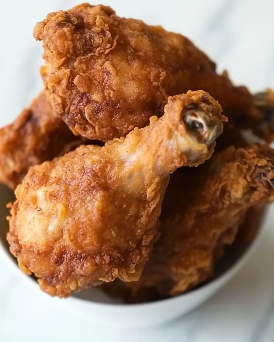 Classic Malaysian Belacan Fried Chicken image