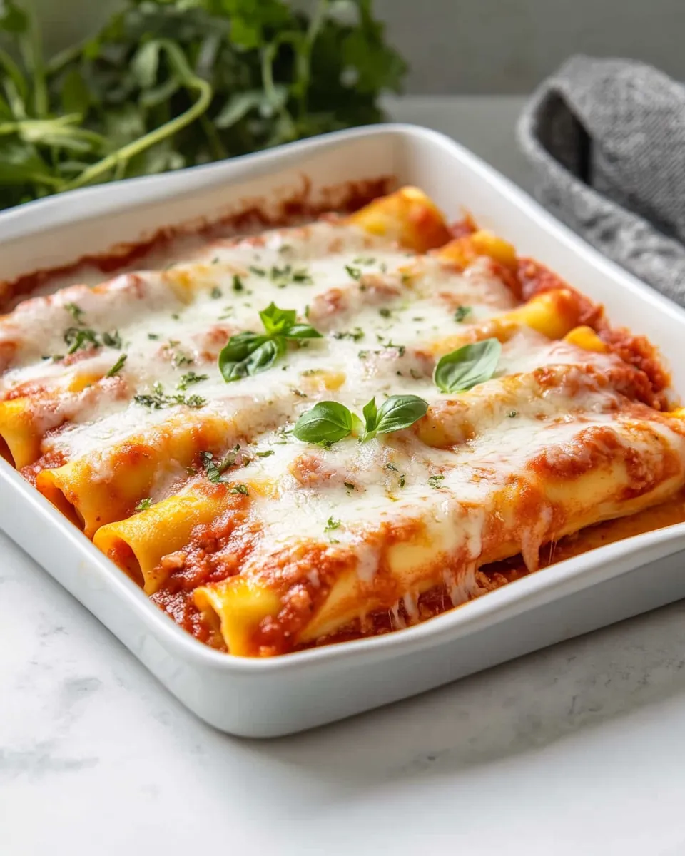 Classic Manicotti Shells image