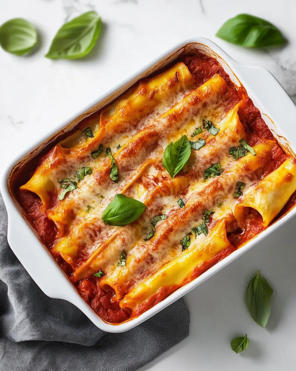 Easy Manicotti Shells recipe photo