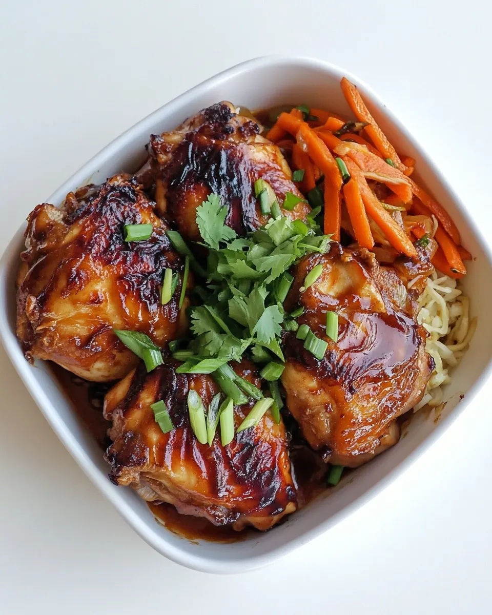 Delicious Marinated Chicken Thighs & Veggies Stir-Fry image