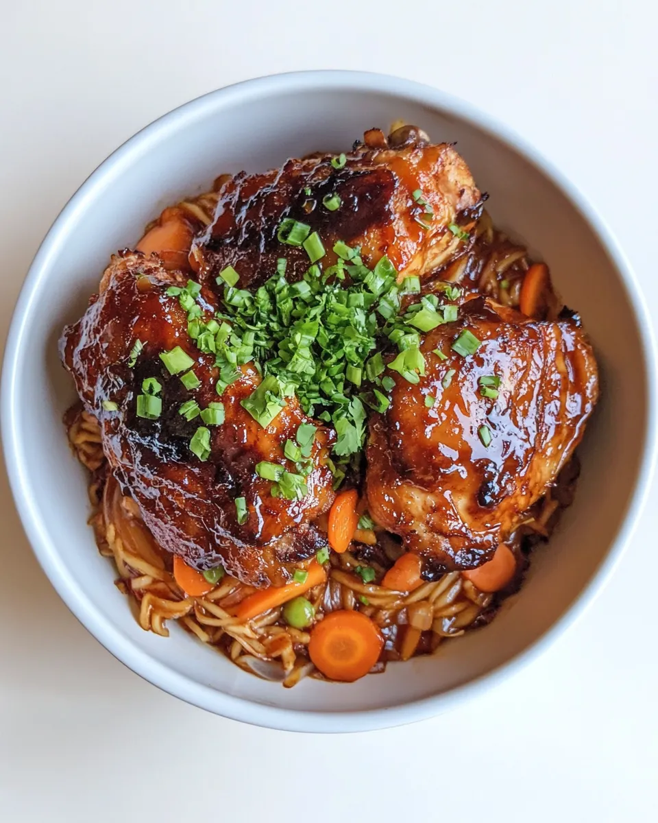 Quick Marinated Chicken Thighs & Veggies Stir-Fry dish photo