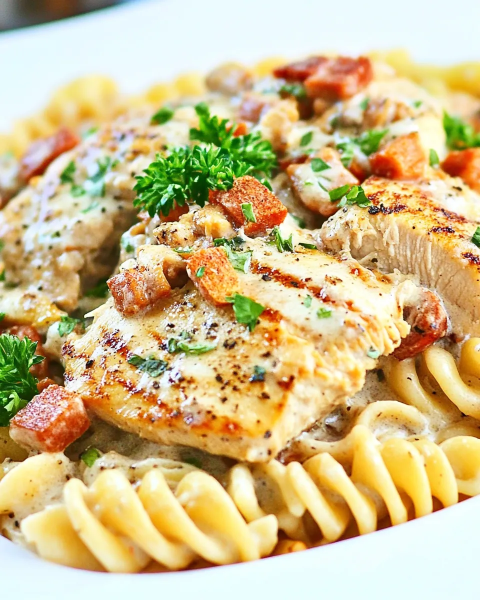 Classic Marry Me Chicken Pasta dish photo