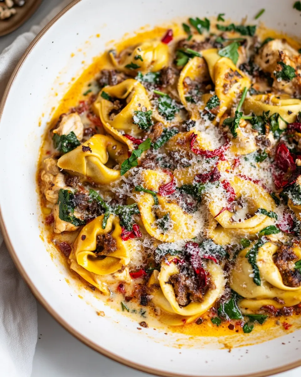 Homemade Marry Me Chicken Tortellini photo