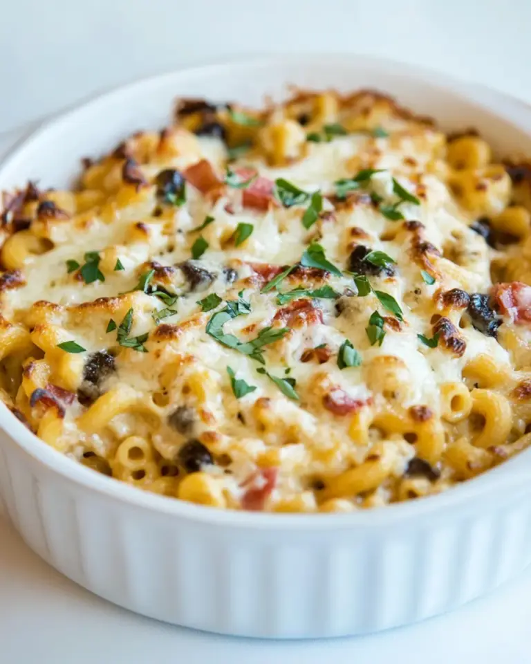 Homemade Mediterranean Macaroni and Cheese photo
