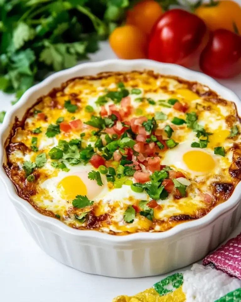 Homemade Mexican Baked Eggs photo