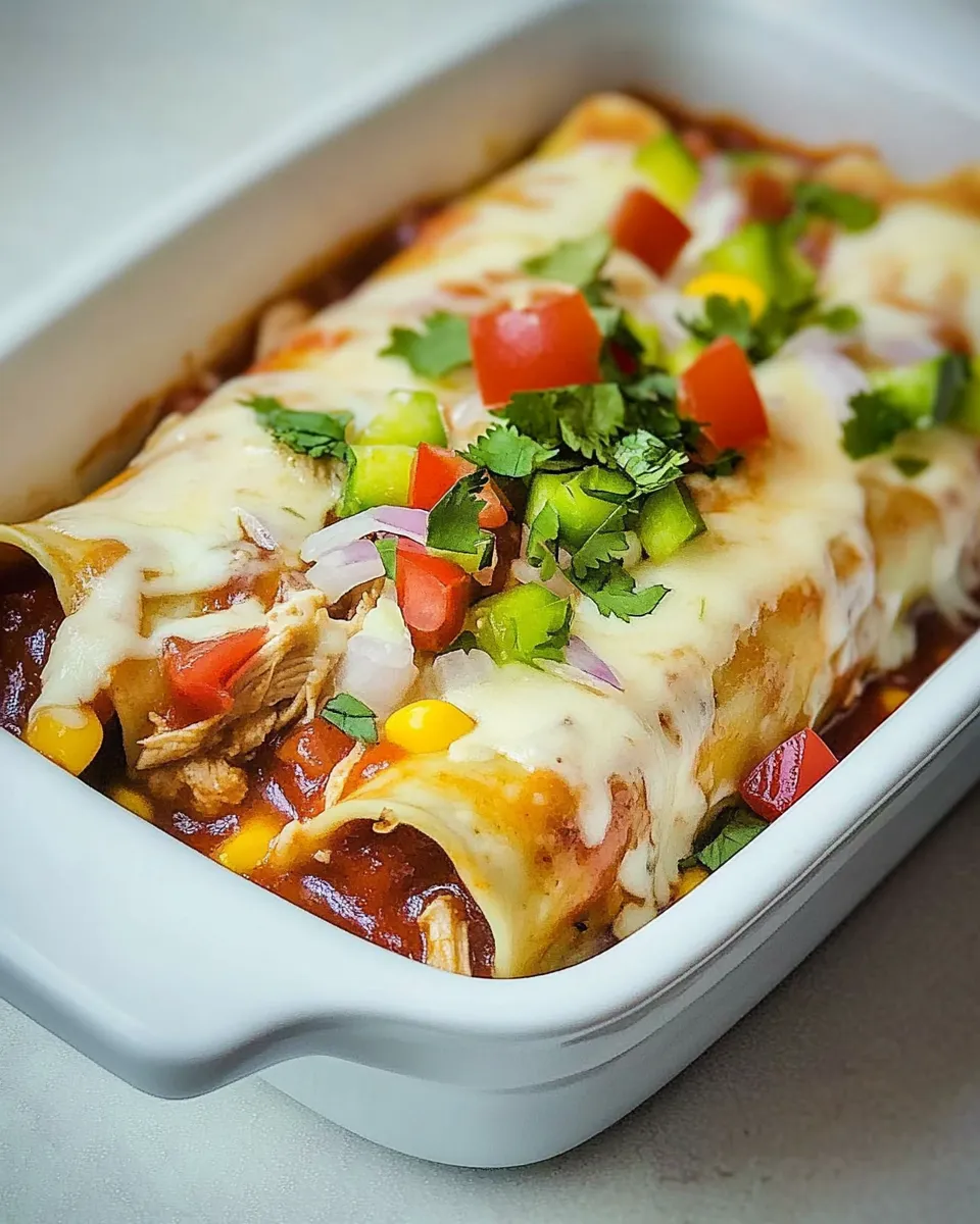 Savory Mexican Chicken Manicotti dish photo