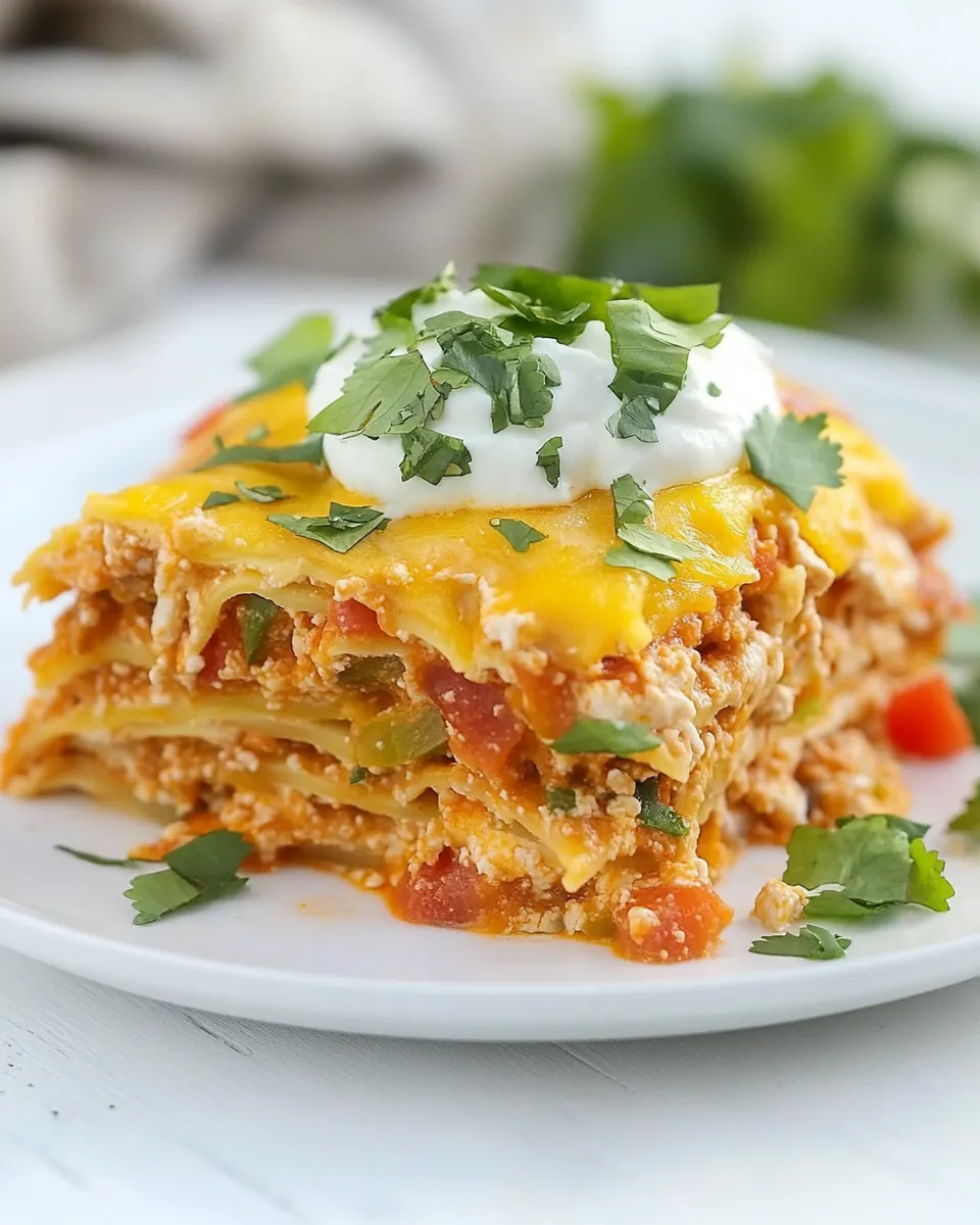 Classic Mexican Lasagna image