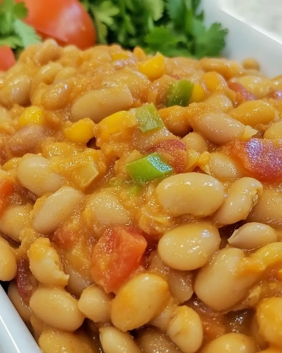 Delicious Mexican Pinto Beans plate image