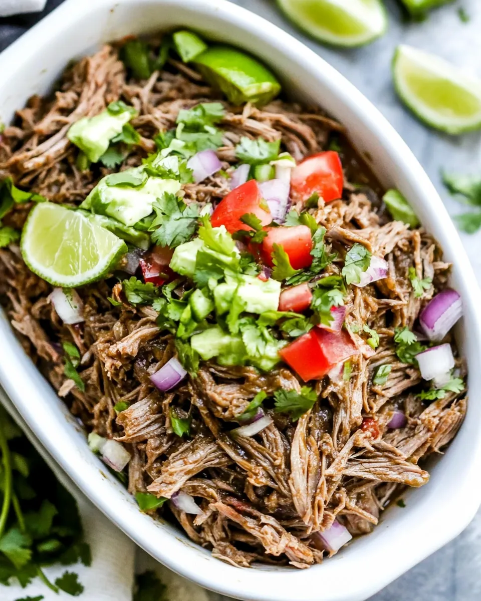 Easy Mexican Shredded Beef recipe photo
