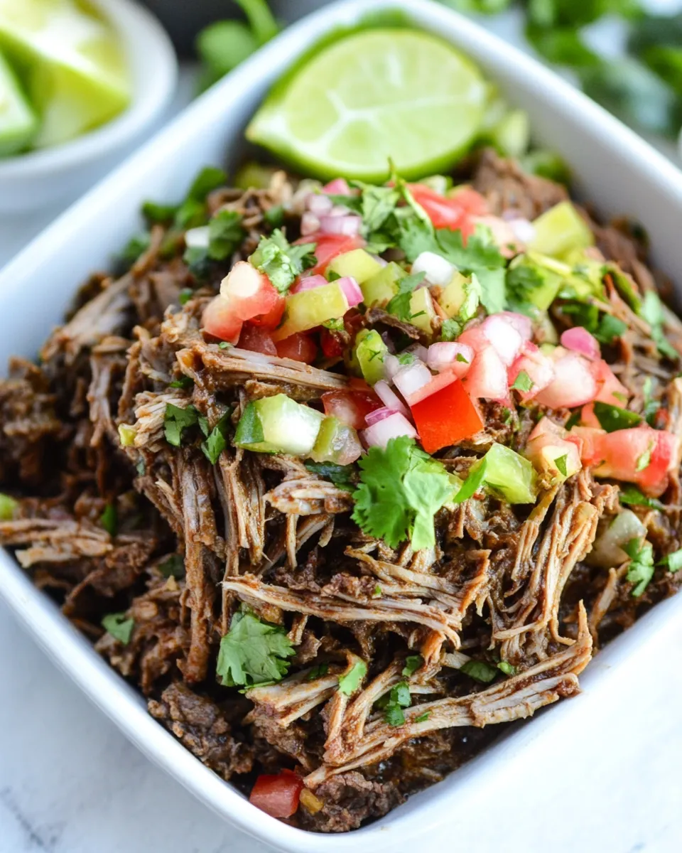Delicious Mexican Shredded Beef dish photo