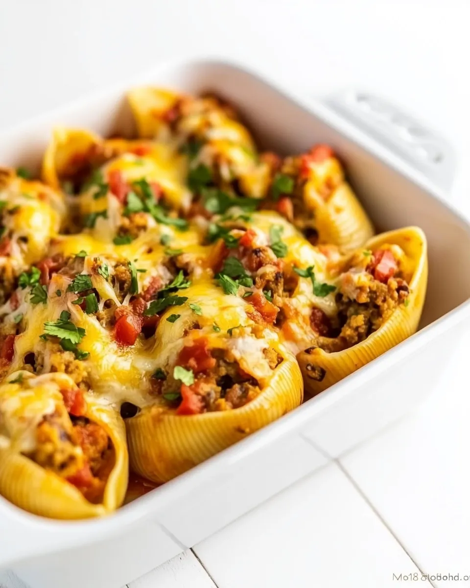Homemade Mexican Stuffed Shells (Taco Stuffed Shells) photo